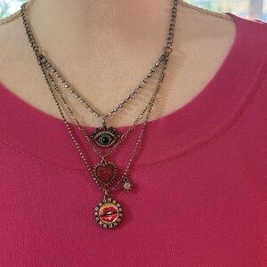 BETSEY Johnson Necklace  The Eyes Have It